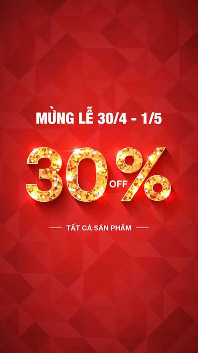 Áp phích sale lễ ấn tượng, độc lạ