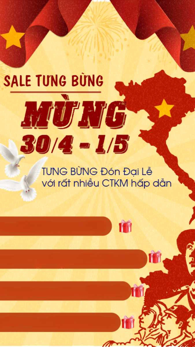 Áp phích sale lễ ấn tượng, độc lạ nhất