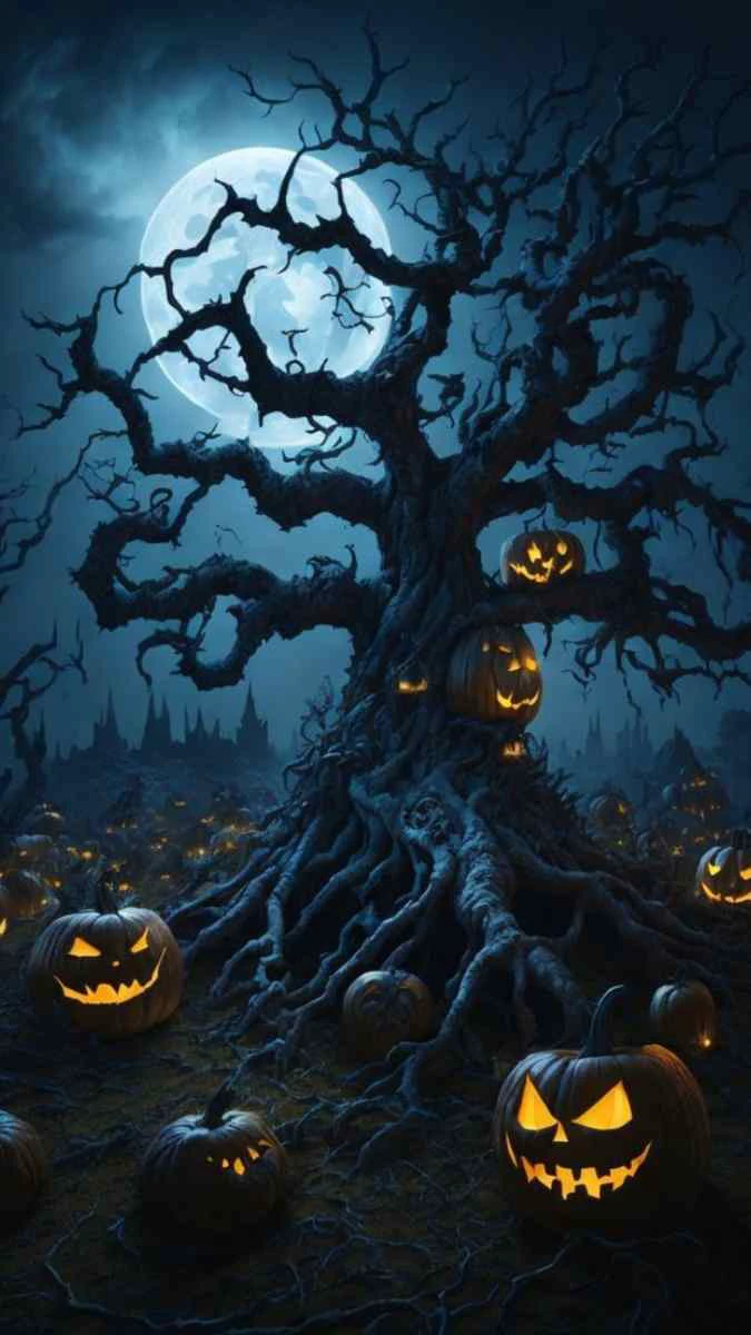 Poster Halloween đẹp, 4K, Full HD ấn tượng nhất 2025