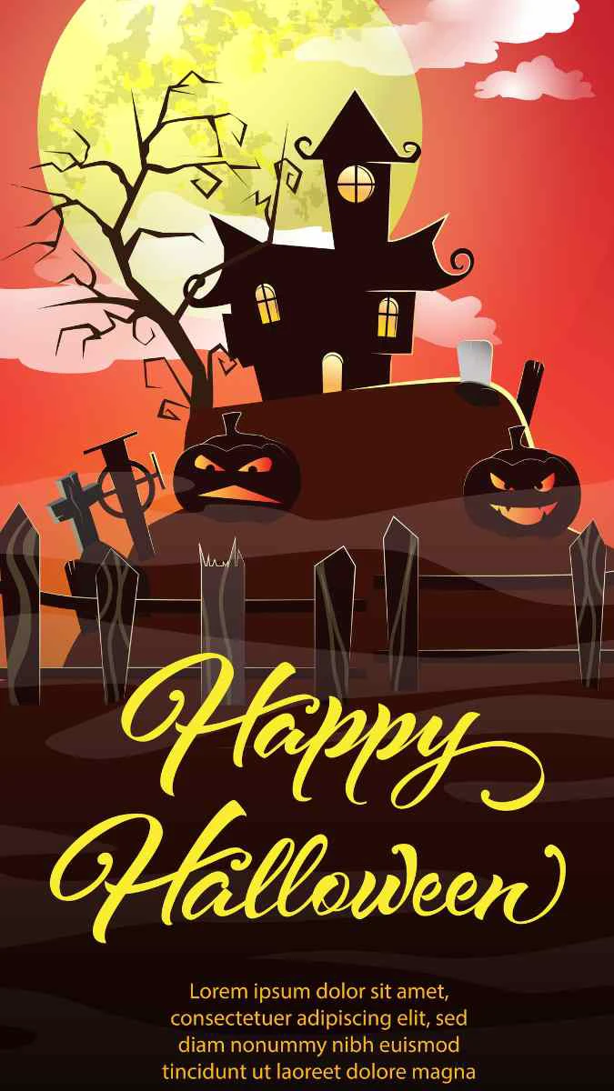 Poster Halloween đẹp, 4K, Full HD ấn tượng