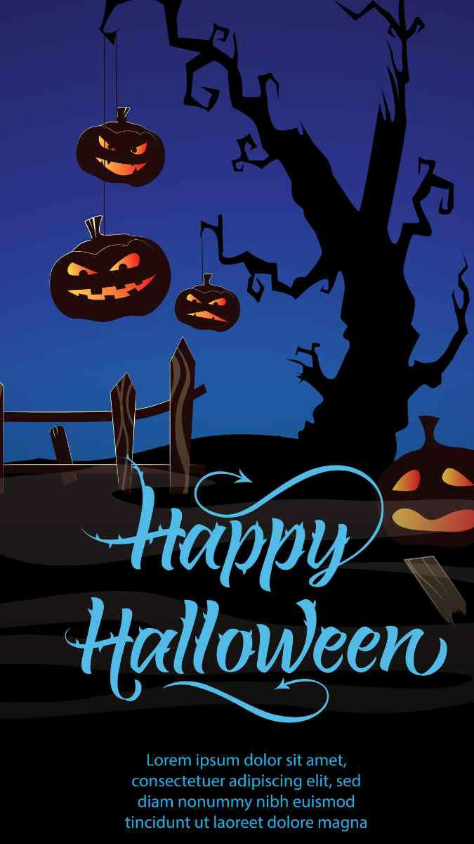 Poster Halloween Full HD ấn tượng