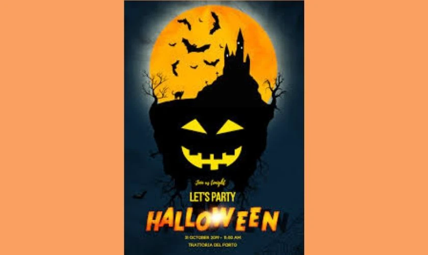 Poster Halloween rùng rợn