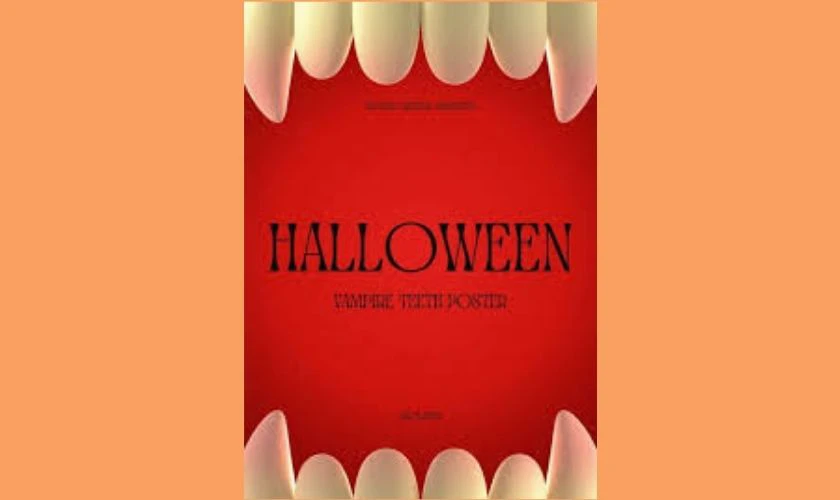 Poster Halloween ma nhỏ