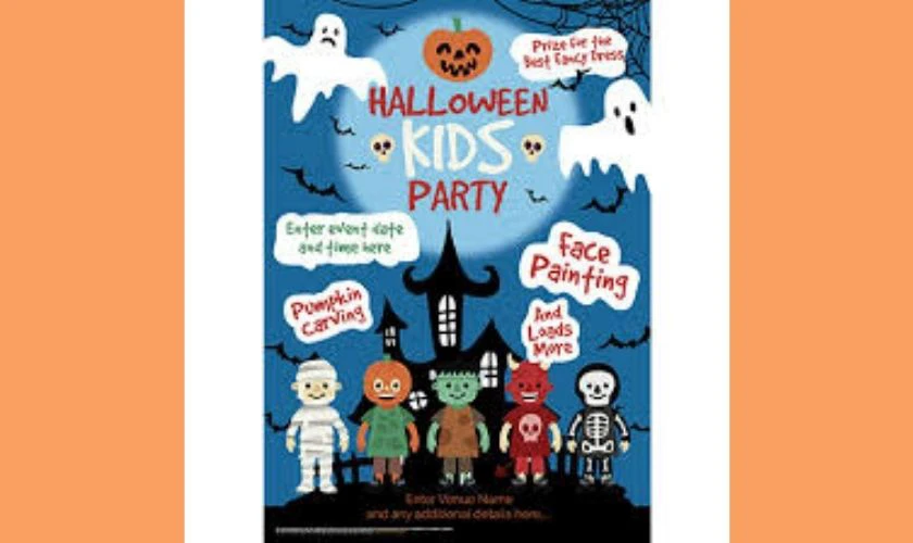Poster Halloween xác sống