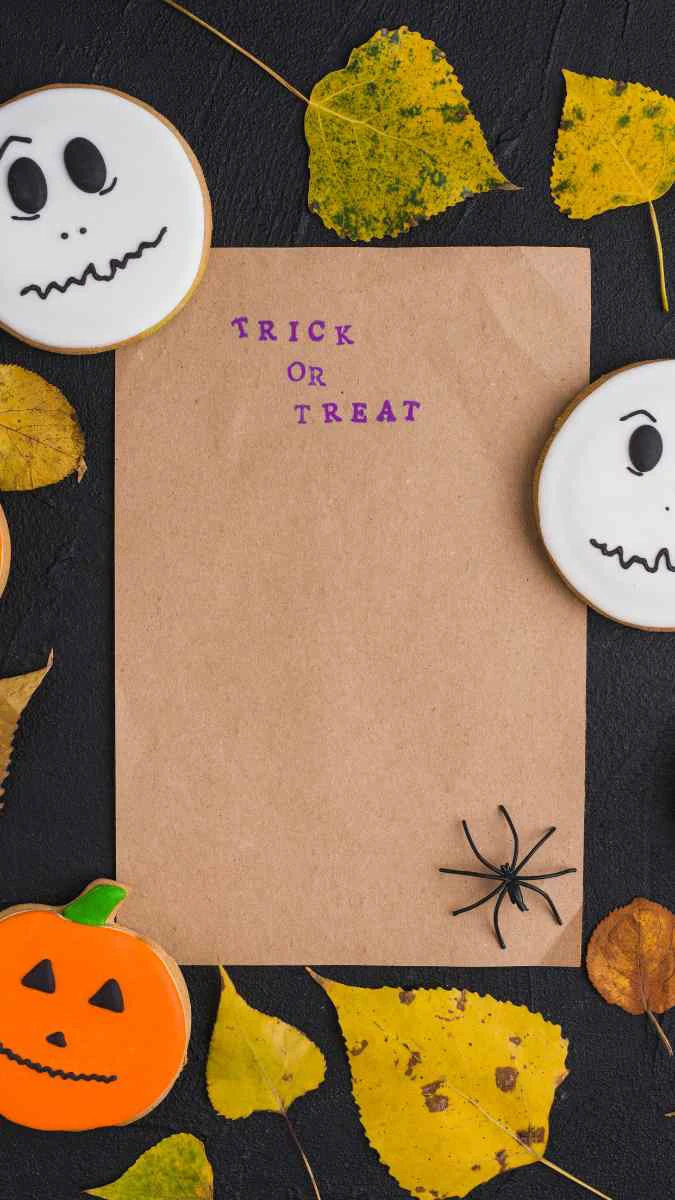 Poster Halloween dọc độc đáo, ấn tượng