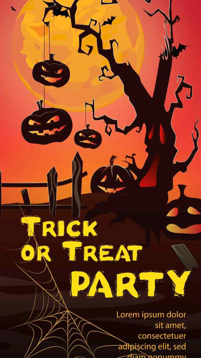 Poster Halloween độc đáo, ấn tượng 2025