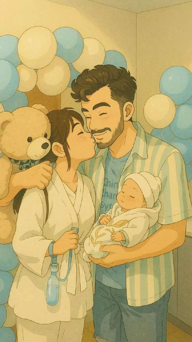 Poster Ngày Gia Đình Việt Nam tone màu vàng rực rỡ