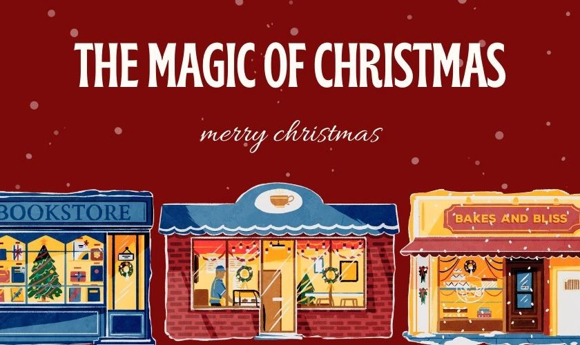 Poster chủ đề Giáng sinh cho nhà hàng