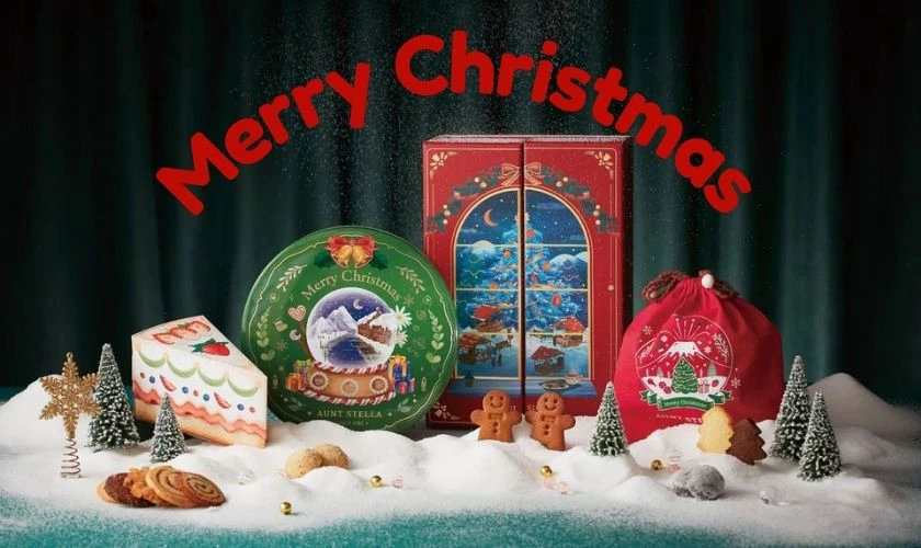 Poster sale Noel cho thương hiệu