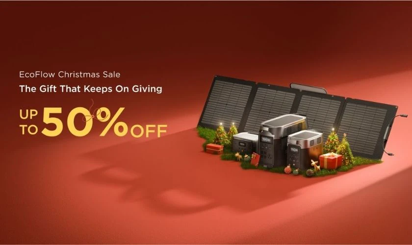 Poster sale Giáng sinh cho cửa hàng, thương hiệu