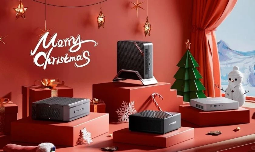 Poster sale Giáng sinh cho cửa hàng