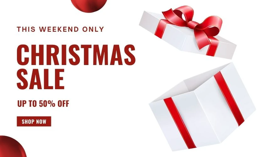 Poster Noel tone trắng