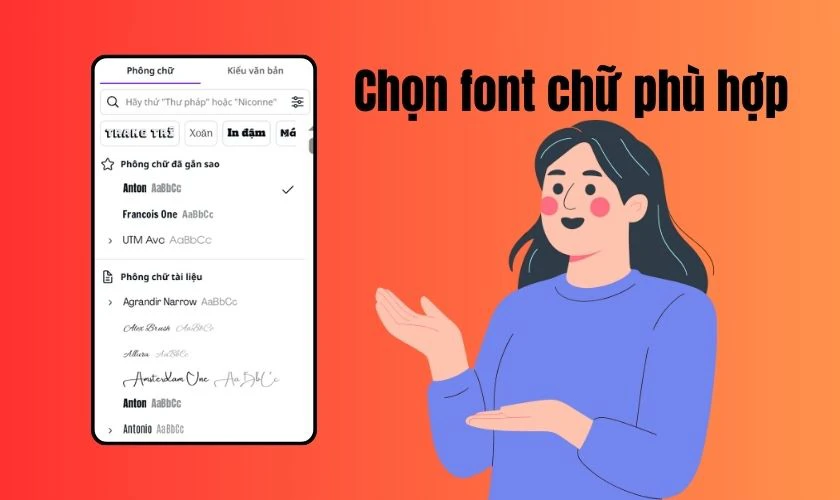 Mẫu font chữ thiết kế Poster Noel ấn tượng