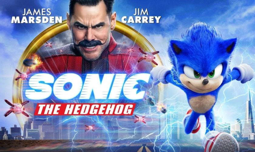 Poster phim Sonic The Hedgehog