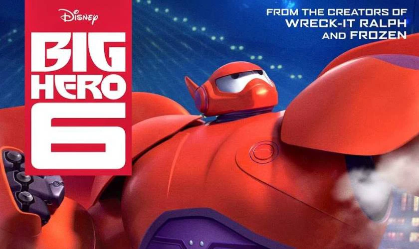 Poster phim Big hero 6