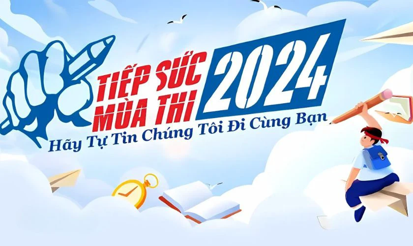Poster tiếp sức mùa thi