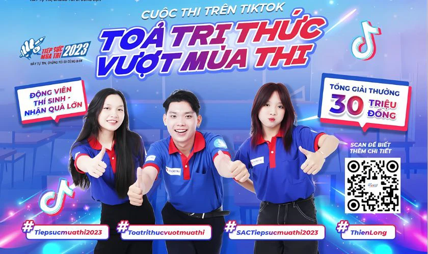 Cuộc thi tiếp sức mùa thi trên TikTok