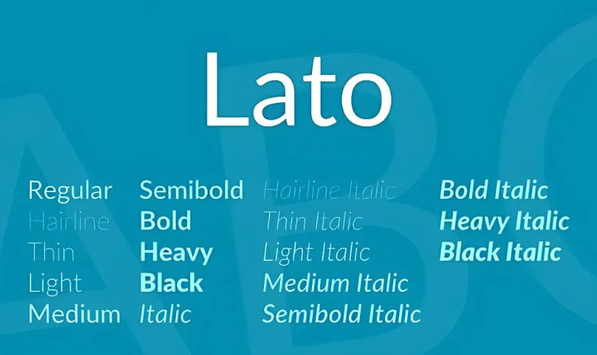 Gợi ý font chữ thiết kế poster