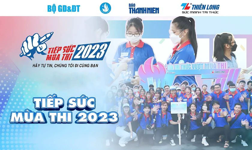 Poster tiếp sức mùa thi lan tỏa tinh thần