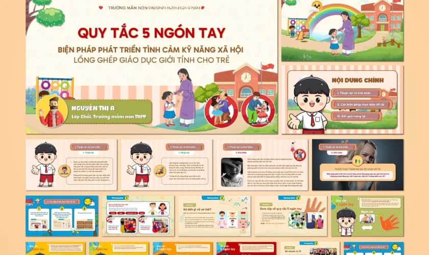 Giao diện bài thuyết trình