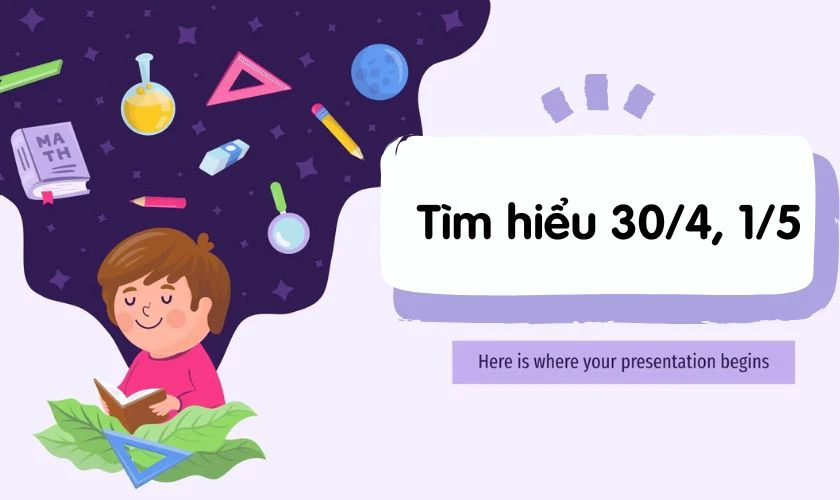 PowerPoint 30/4 1/5 mầm non