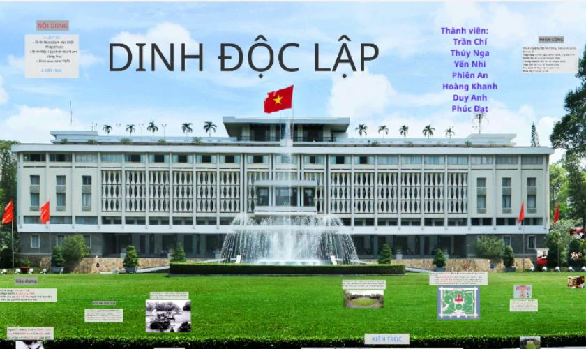 PowerPoint 30/4 1/5 chủ đề Dinh Độc Lập