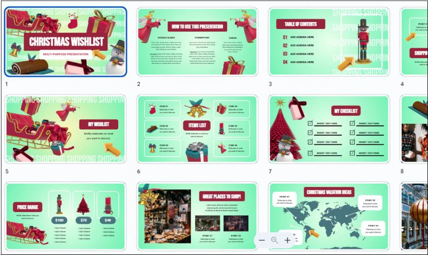 Mẫu PowerPoint Giáng sinh miễn phí