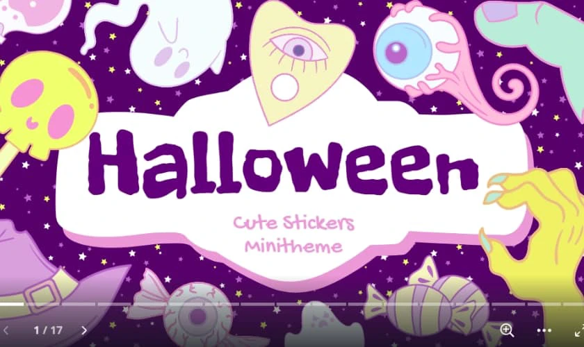 PowerPoint Halloween cute