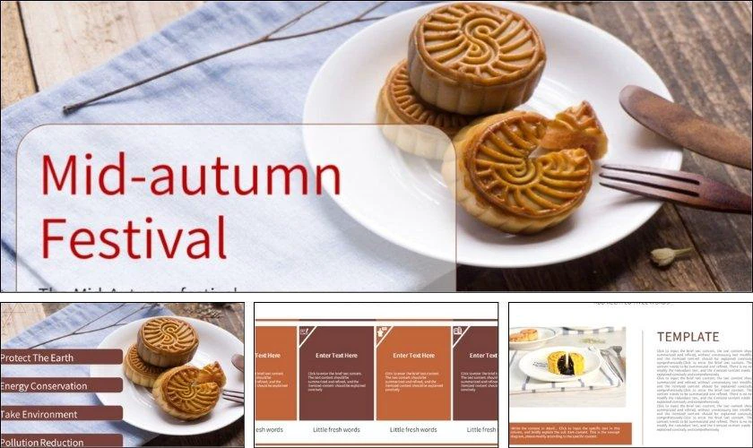PowerPoint trung thu chủ đề mâm cỗ
