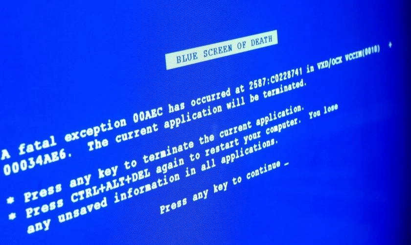 Nguyên nhân gây ra lỗi màn hình xanh trên máy tính Win 10