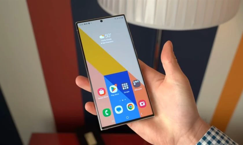 Điện thoại Samsung S23 Ultra bị sọc màn hình