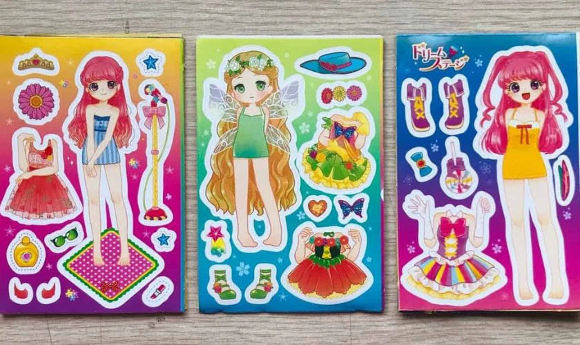 Quà 1/6 cho bé gái giá rẻ, tiết kiệm - Sticker công chúa