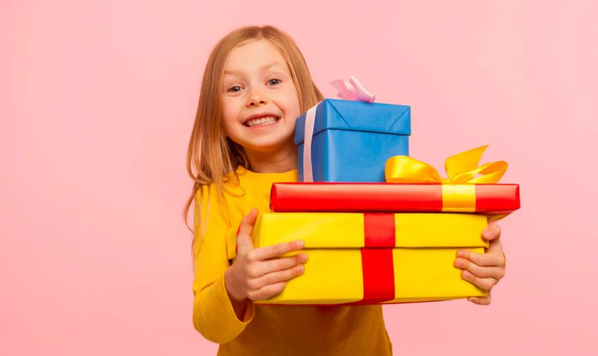 Lưu ý khi tặng quà 1/6 cho bé gái