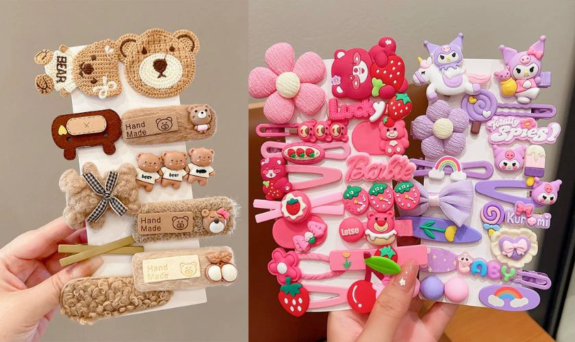 Quà 1/6 cho người yêu giá rẻ, tiết kiệm - Kẹp tóc