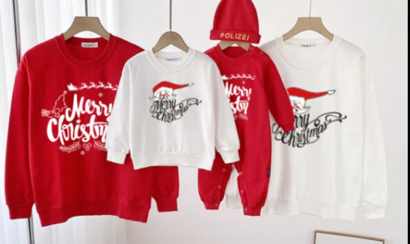 Áo thun Noel với họa tiết vui nhộn