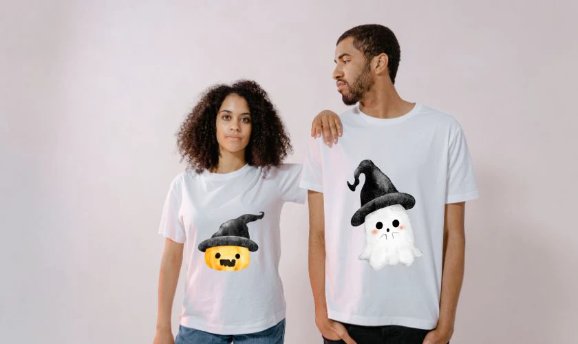 Áo thun Halloween đôi