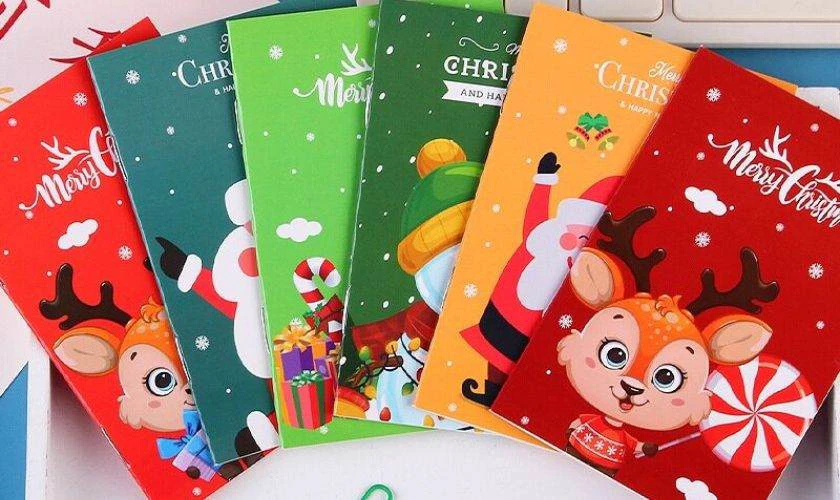 Sổ tay ghi chú phong cách Xmas