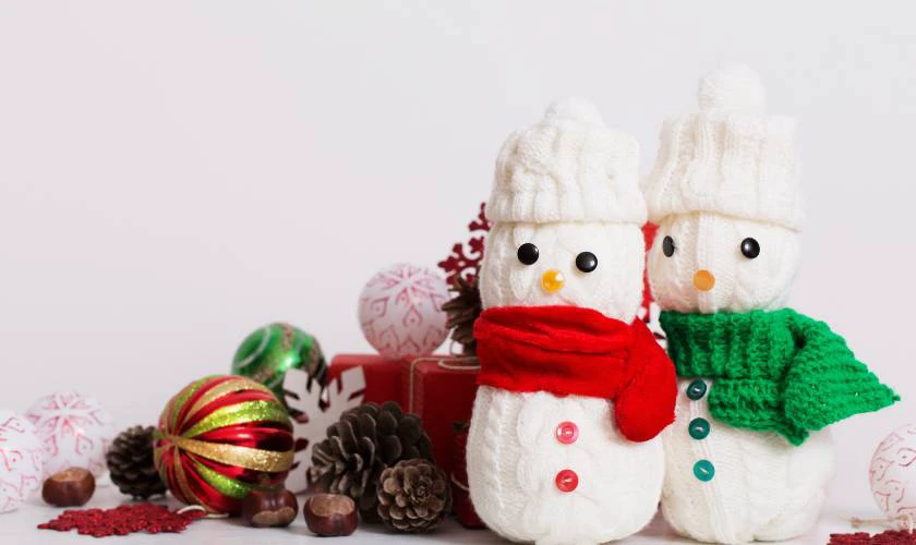 Người tuyết decor