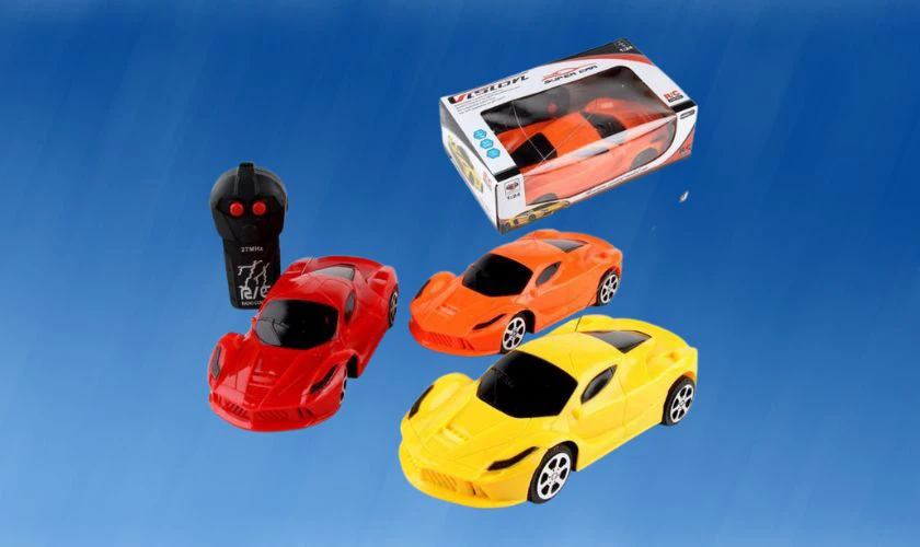 Bộ xe điều khiển từ xa tăng phản xạ cho bé