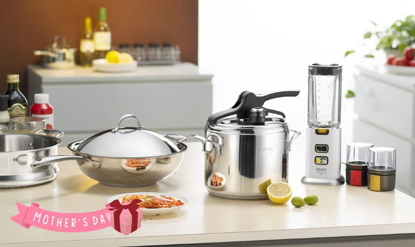 Mua đồ dùng nhà bếp tặng mẹ