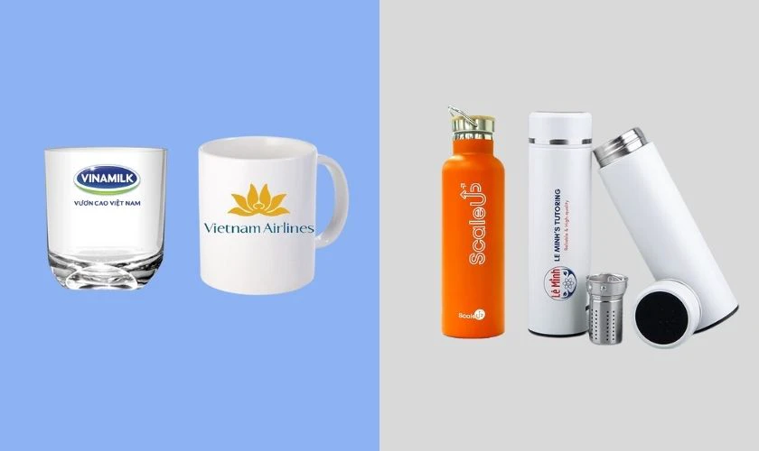 Quà tặng ngày 19/11 cho khách hàng - Ly, cốc in logo
