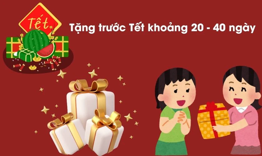 Tặng quà Tết cho khách hàng vào thời điểm nào?