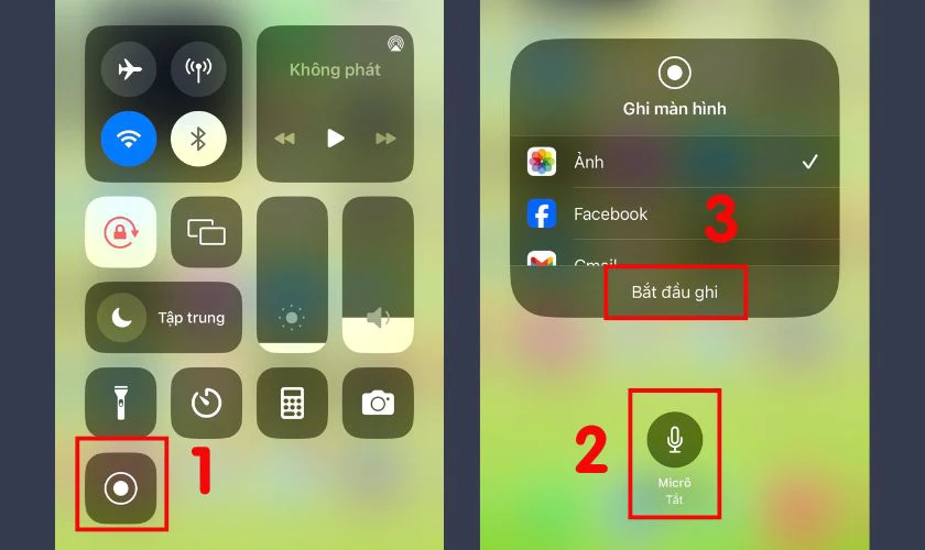 Cách quay màn hình iOS 26 có tiếng