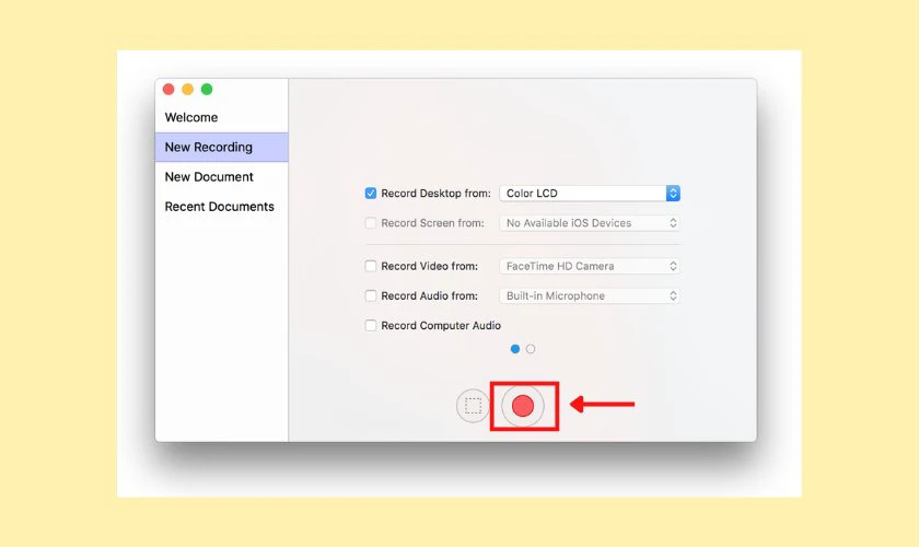 Quay màn hình bằng ứng dụng ScreenFlow