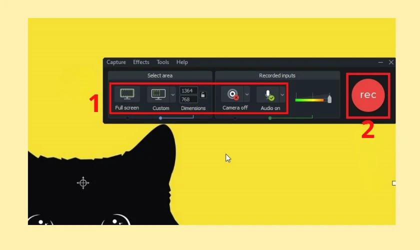 Điều chỉnh các thông số