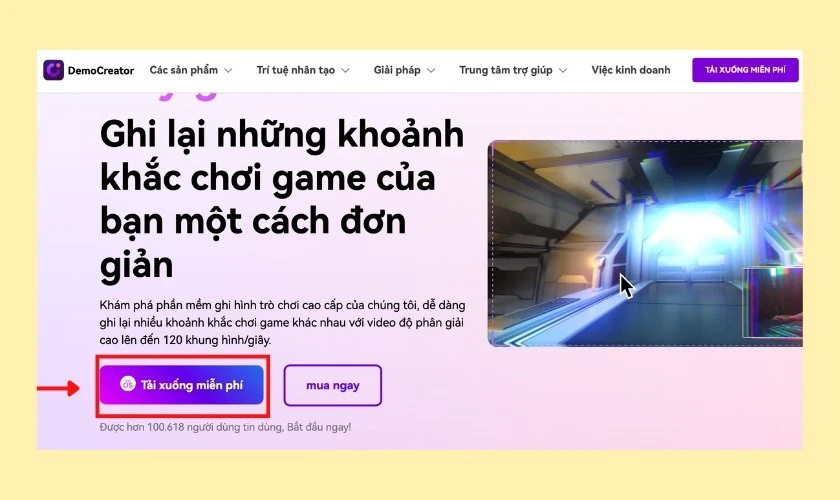 Quay màn hình MacBook M2 bằng phần mềm DemoCreator