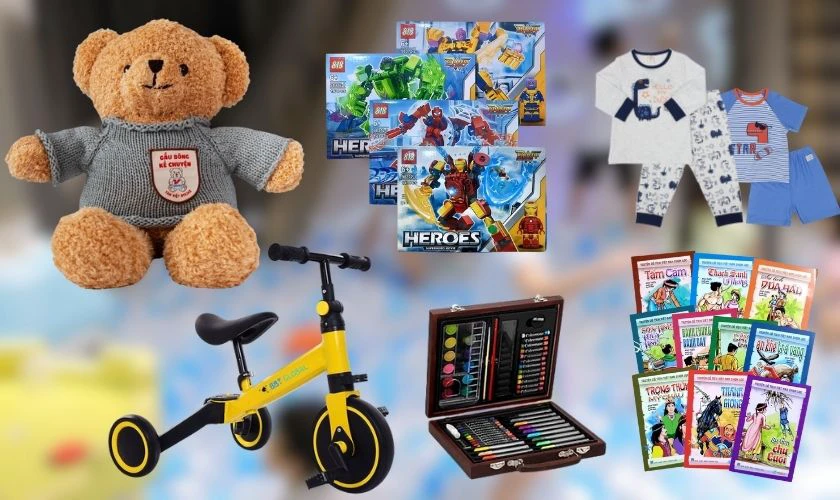 Quà tặng trẻ em ngày 1/6