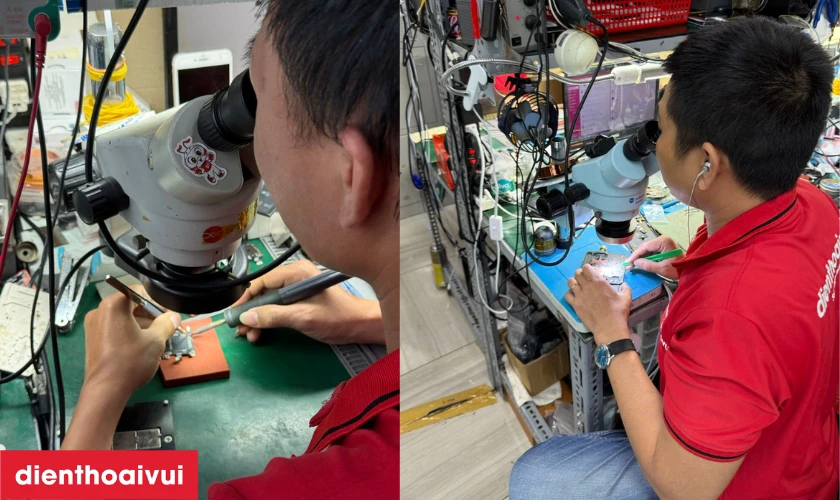 Quy trình sửa iPhone bị mất Face ID chuyên nghiệp, lấy liền tại Điện Thoại Vui