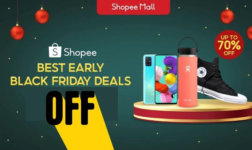 Cách săn sale Shopee vào ngày Black Friday