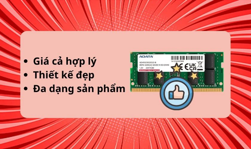 RAM Adata có tốt không?